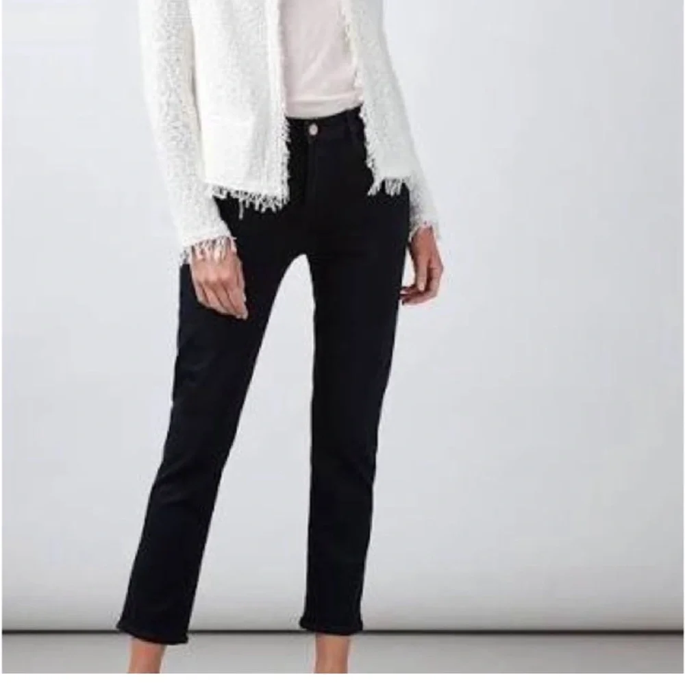 IRO Shavani White Boucle Fringe Lightweight Jacket Size 42 (Size 10)